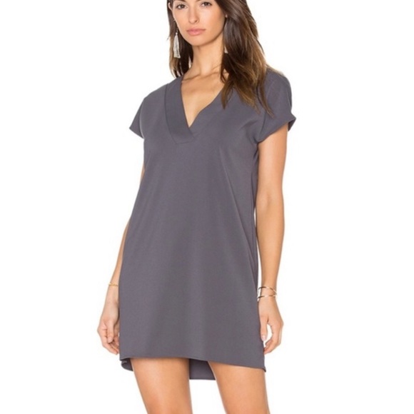 Amanda Uprichard Kennedy Shift Dress in Stone